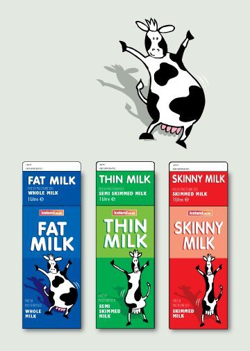 牛奶包装设计 融合功能、美学与可持续性的艺术